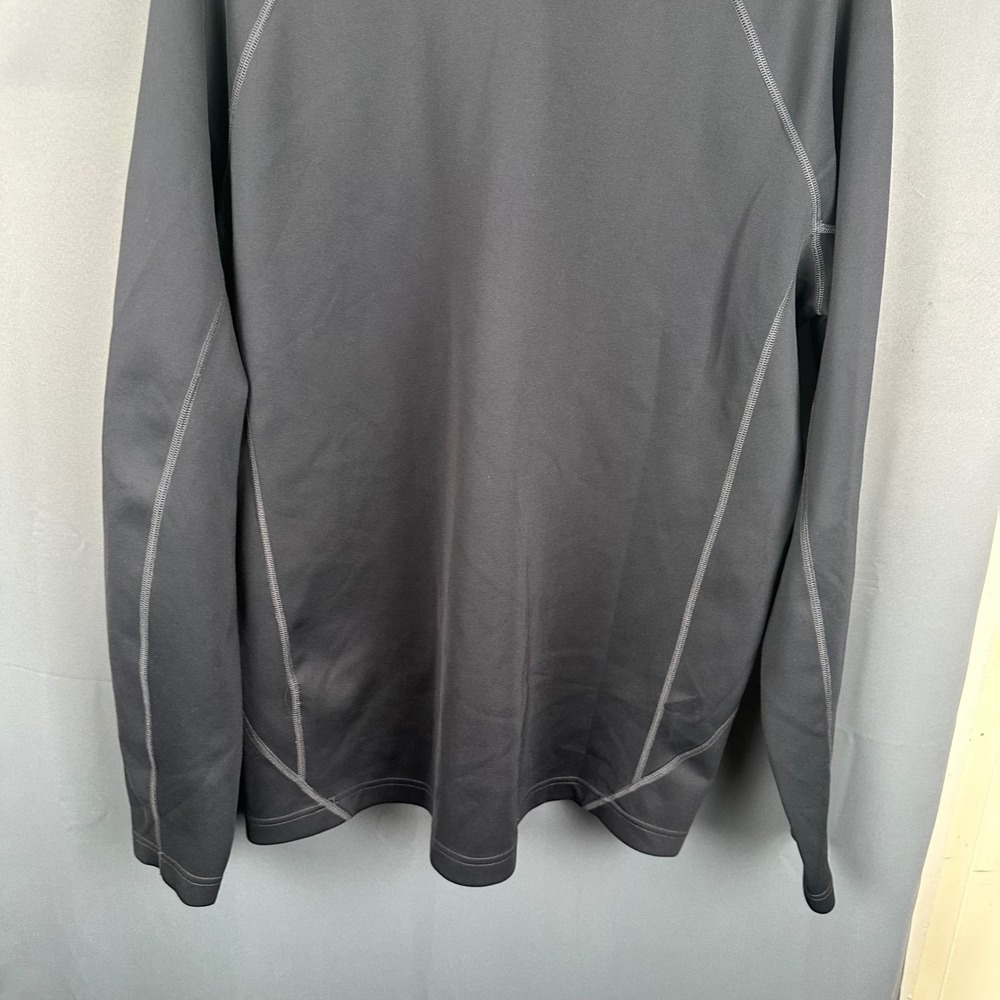 Sunice Mens XL 1/4 Zip Pullover Charcoal Black North Stone Golf Activewear Top - Picture 7 of 8